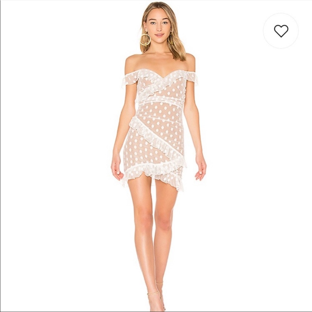 Majorelle bandit polka dot dress xs